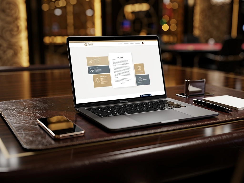 Escritório editorial do Atlas da Luck